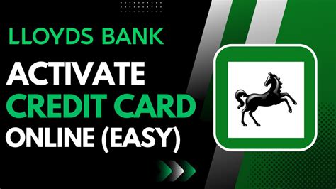 activate contactless credit card lloyds|Lloyds bank activate pin number.